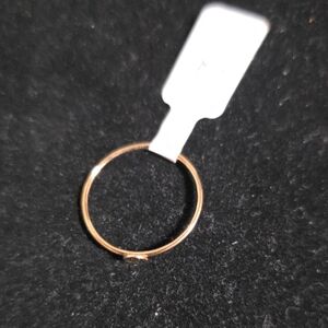 Gold Ring Size 8 With Coin